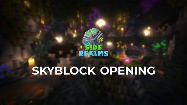 SkyBlock opening