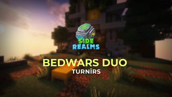 BedWars DUO turnīrs jau pavisam drīz!
